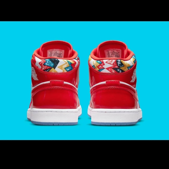 Air Jordan 1 Mid "Barcelona Sweater" - Picture 5 of 14